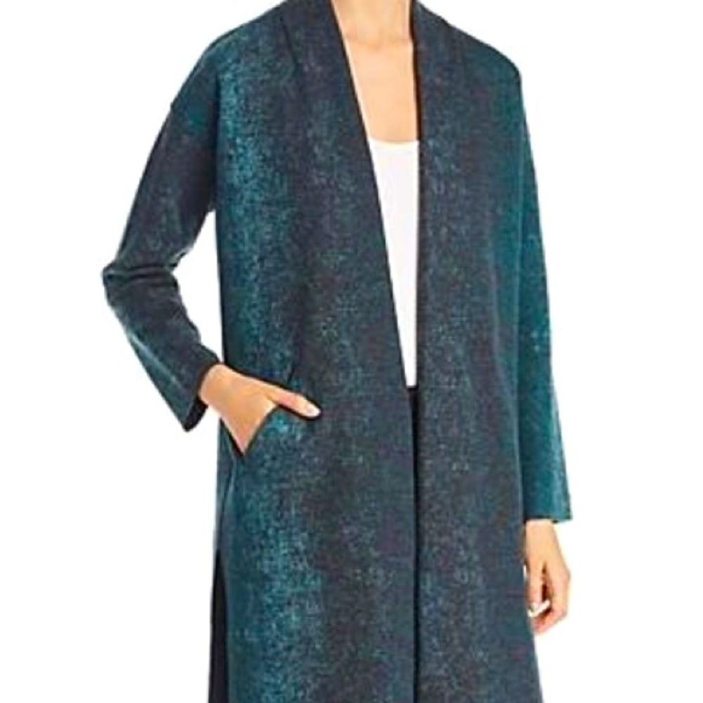 Eileen Fisher Kimono Coat Oxidized Wool